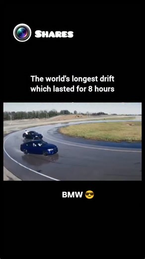 Wild Lens Shares on Instagram: "The world’s longest drift was achieved by **BMW** in **2018** using a **BMW M5**. Professional driver **Johan Schwartz** set the record by drifting continuously for **232.5 miles (374.2 km)** over **8 hours** on a circular track in South Carolina, USA. To keep the car running without stopping, BMW even performed a **mid-drift refueling** using another drifting M5 — a world-first technique. This record showcased BMW’s precision handling, power control, and the adva