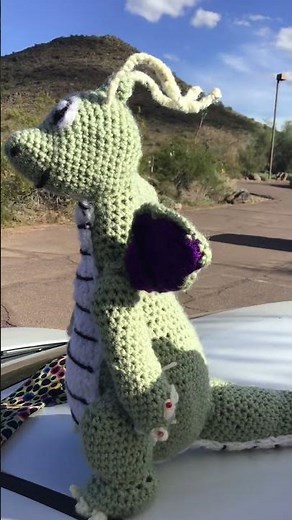 Dragon egg and baby dragon pattern by Carla Mitrani. I changed a few things.