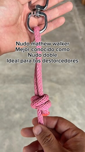 6.5K views · 1.9K reactions | Nudo para argollas destorcedores y mosquetones #tutorial #knot #knots | Diego Olvera | Facebook