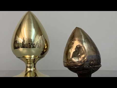Brass Restoration | 1880's Brass Bed - After