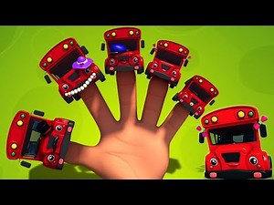 Bus Lied | Finger-Familie Reime | Bus Finger Family | Wheels On The Bus | Kids Songs And Rhymes