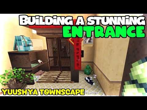 Stunning Minecraft Entrance Build with Yuushya & Ultramarine