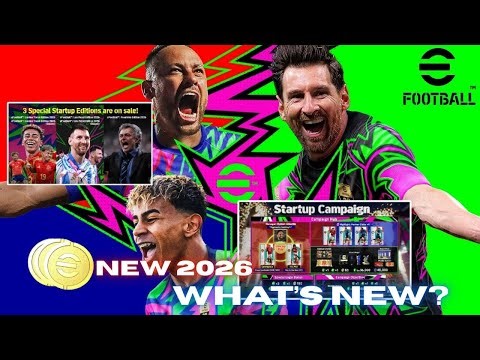 eFootball 2026 Has Arrived! ALL Features & Packs You Need to Know description