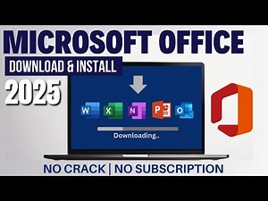 Download & Install Microsoft Office in 2025 | No Crack, No Subscription