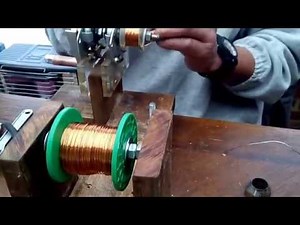 The making of 3 phase axial flux generator