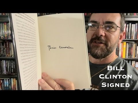Bill Clinton Signed First Edition CITIZEN Book Unboxing Alabama Booksmith Former President