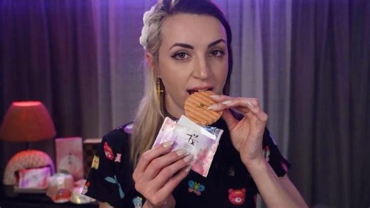 【Gibi】ASMR最美味的日本甜点~(最后才有吃的声音！)（2024.3.17）_哔哩哔哩_bilibili