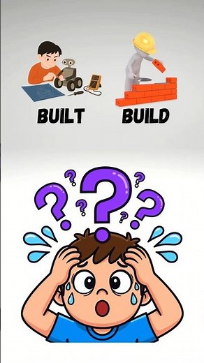 Build vs Built | Difference Explained With Examples