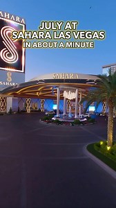 ☀️Summer’s heating up at SAHARA! ✅ Action-packed casino activations ✅ Must-try dining deals ✅ Iconic live entertainment ✅ Plus, a giveaway on social media (stay tuned!) This July, it’s all happening right here.✨ #saharalasvegas #lasvegas #vegas #vegasfood #vegaslocals | SAHARA Las Vegas