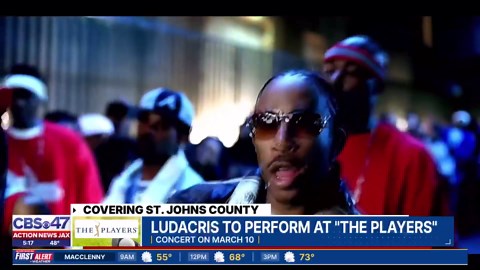 Ludacris headlining THE PLAYERS 2026 concert at iconic 17th green