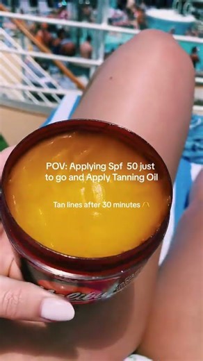 Viral Tanning Butter, living up to the hype #tanning #tanningtips #tanningoil #tanningbutter #spf