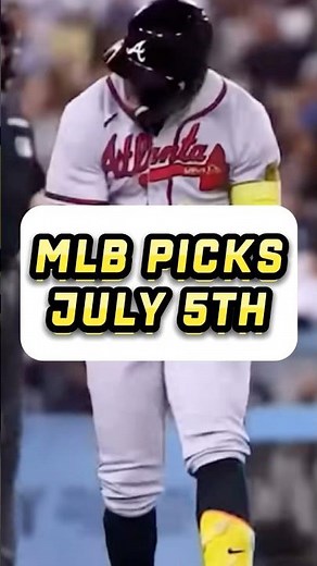 Best MLB Picks Today! | MLB Best Bets, Picks, and Predictions for Saturday! July 5th
