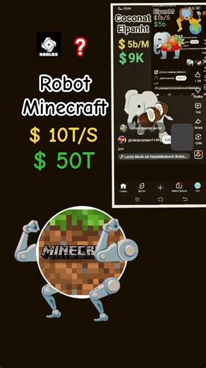 Robot Minecraft #minecraft