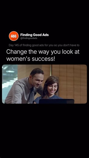Finding Good Ads | Marketing | Advertising on Instagram: "Titan Raga’s #BreakTheBias ad sought to challenge how people subconsciously judge women’s success in the workplace. The commercial opens in a boardroom where executives discuss a recommendation for promotion for someone named “Kiran,” assuming from the context that Kiran must be a woman and that her success comes from being close to her male boss. When the real Kiran shows up and turns out to be a man, the reveal forces the room — and vie
