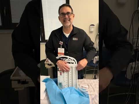 Atrium Oasis Chest tube drain and chest tube management.