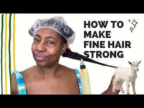 How to Make Fine Hair Stronger (DIY Treatment)