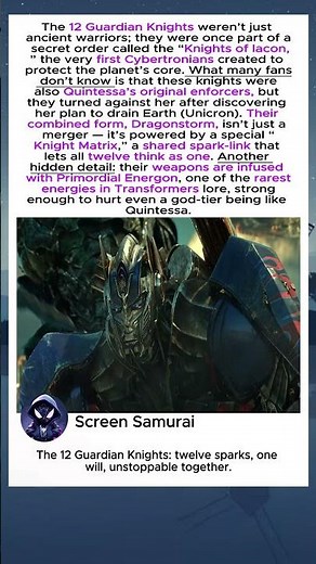 Transformers The 12 Guardian Knights