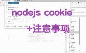 用nodejs的cookie操作【express/cookie】