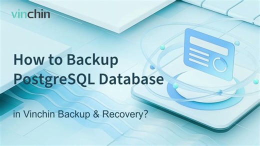 How to Backup PostgreSQL Database in VInchin Backup Recovery? | Tech Titan Group