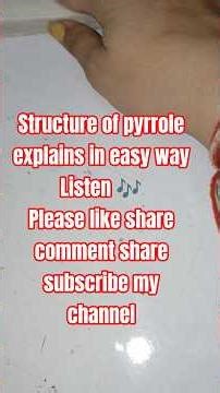 structure of #pyrrole
