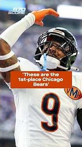 'These are your first-place Chicago Bears'