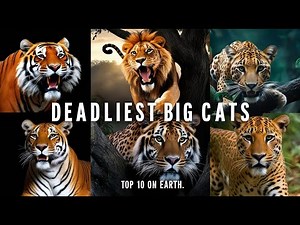 Top 10 Deadliest Big Cats on Earth | Predator Files 819
