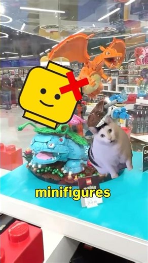 LEGO FORGOT the Pokemon Minifigures!? So I built #ashketchum ⚡️ #legopokemon