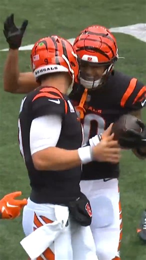 We'll never forget when Joe made sure Andrei got his first NFL touchdown game ball 🥹 | Cincinnati Bengals