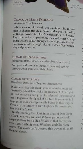 Cloak of Protection - DnD 5.24e