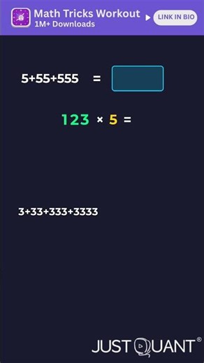 Math Tricks - Adding Repeated Numbers in Seconds - Simple Mental Math Trick - Easy Maths #mathtricks