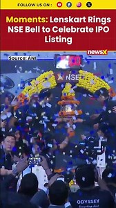 #watch | Lenskart Rings NSE Bell to Celebrate IPO Listing #lenskart #piyushbansal #nse #shorts