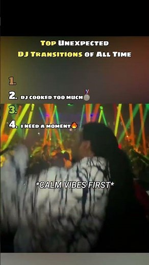 The Craziest Unexpected DJ Transitions of All Time