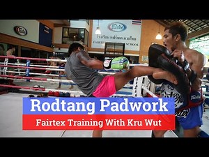 Rodtang Jitmuangnon Padwork and Training