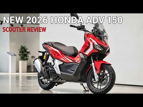 2026 Honda ADV 150 – The Ultimate Urban Adventure Scooter!