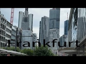 Walking Tour: Zeil Shopping Street Frankfurt am Main Germany Shopping Center Vibes