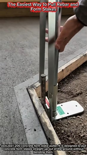 The Easiest Way to Pull Rebar and Form Stakes