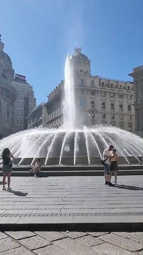 Beautiful Piazza Raffaele de Ferrari in Genoa, Italy #LuxuryTravel