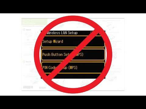 Epson WorkForce WF-845 | Wireless Setup Using the Printer’s Buttons