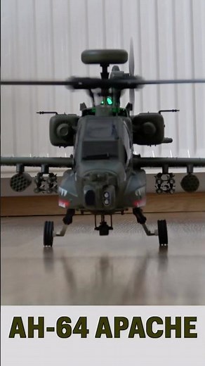Boeing AH-64 Apache Helicopter ❗️ Eachine E250