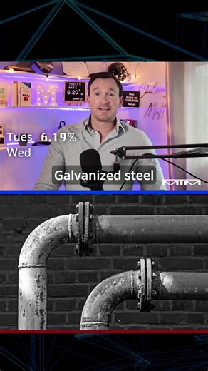 Galvanized steel plumbing was commonly used in homes built before about 1970 and was designed to resist rust by coating steel pipes with zinc. Over time, that protective coating wears away, allowing the steel underneath to corrode from the inside out. As rust and mineral buildup accumulate, the interior of the pipe slowly narrows, leading to reduced water pressure, discolored water, and an increased risk of leaks or sudden failure. Because this corrosion happens internally, galvanized pipes can 