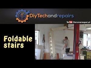 Foldable stairs build - No more falling down!