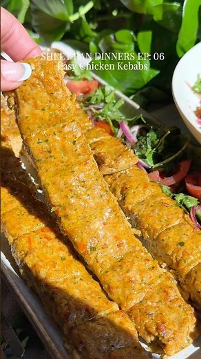 Sheet Pan Chicken Kebabs In the Oven, YUM!