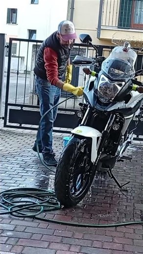 Lavaggio moto #ASMR