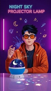 Star Projector Lamp – कमरे को बना दे Mini Galaxy! product link In Bio 📌 #shorts