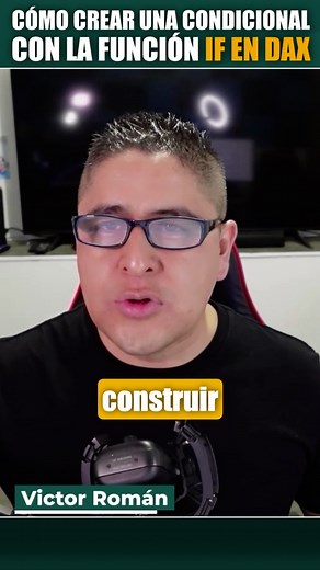 🚀 SHORT - Cómo crear una condicional con la función IF en DAX 📊 🤔 ¿Has utilizado la función IF en Excel o en otras herramientas? Si es así, ¡te sentirás en casa con Power BI! En DAX (Data Analysis Expressions), la función IF es una herramienta condicional 🔀 que nos ayuda a decidir qué valor devolver según si una condición es verdadera o falsa. 🌐 Si quieres adentrarte más en el mundo de los datos, ¡te invitamos a visitar nuestra escuela digital! Reconocida como una de las más importantes de 