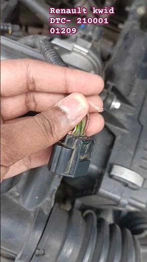 renault kwid DTC- 210001 / 012029 throttle position sensor track 1 & track 2