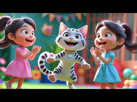 Chunni Munni & the Jumping Kitty 🐱✨ Fun Bouncy Cat Song for Kids | Viral Nursery Rhyme Adventure