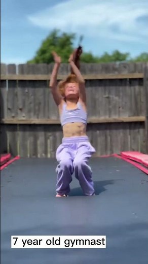 Watch out, world - this little gymnast is on her way to the top! 🤸‍♀️🌟📹 (IG): kynlee_the_great