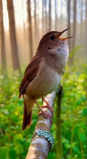 Common Nightingale Singing at Dawn | One of Europe’s Most Beautiful Bird Songs