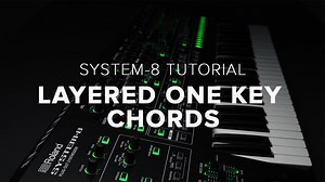 This latest video tutorial series on the Roland SYSTEM-8 Synthesizer shows you how to create a number of patches using advanced synthesizer techniques. This video shows you to set different intervals for OSC 1, 2 and 3, and use CHORD MEMORY for complex layered chords... by pressing only one key. Watch more videos in the series here: https://www.roland.com/global/products/system-8/articles | Roland SYNTH AIRA